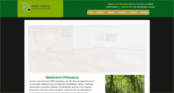 Desktop Screenshot of madereriachihuahua.com